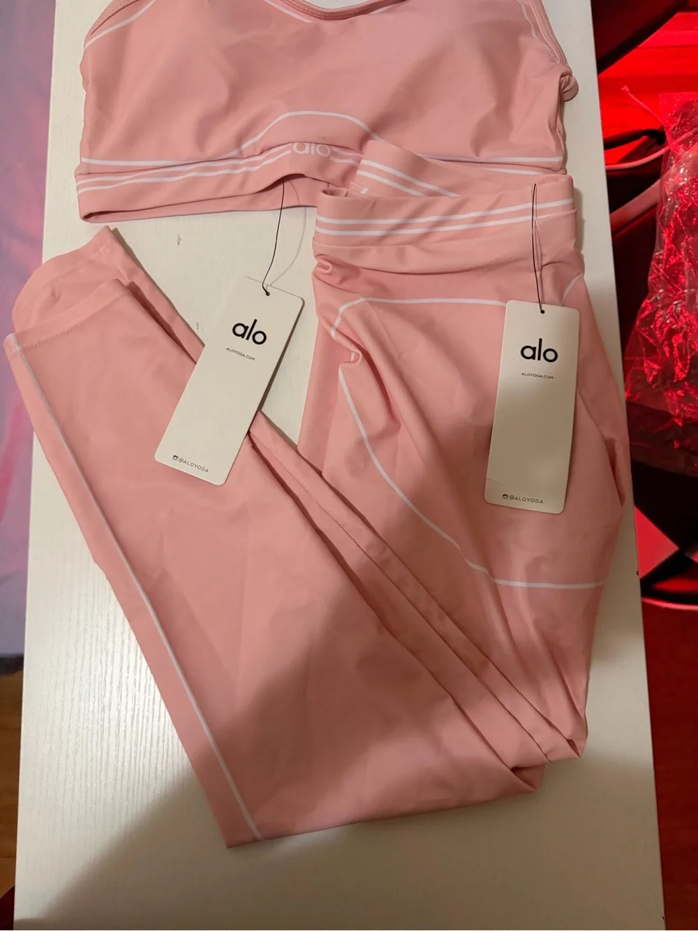 ALO Yoga Pink Leggings